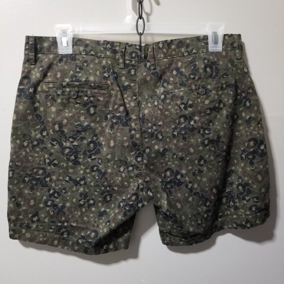 Goodthreads Shorts Men's 38 Chino Green Tan Black - Picture 4 of 6